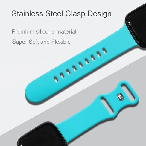 Sport Bands Compatible with Apple Watch Band Women Men 40mm 38mm 41mm 42mm 44mm 45mm 46mm 49mm ,Soft Wristband Waterproof Replacement Strap for iWatch Bands Series 11 10 9 8 7 6 5 4 3 2 1 SE Ultra White in Saudi Arabia