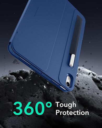 ESR لـ IPAD AIR CASE 13 بوصة M3/M2 (2025/2024) ، الغطاء المغناطيسي القابل للإزالة ، صورة قابلة للتعديل/المناظر الطبيعية مع عرض شاشة مرفوع ، 9 زوايا دائمة ، سلسلة Shift ، RED in Kuwait