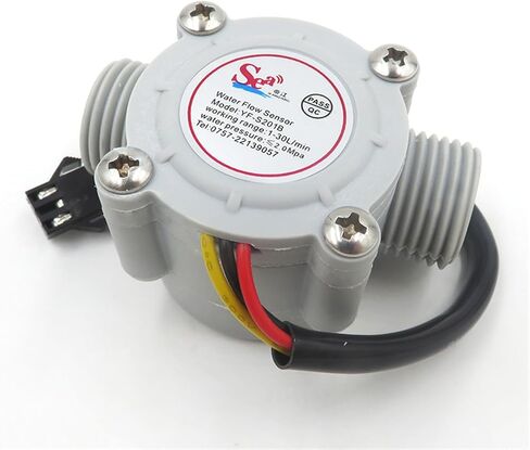 1PCS 4-Pipe Hall Flow Sensor 4-Pipe Hall Sensor Water Heater Flow Sensor S201B(S201BBlack) in Saudi Arabia