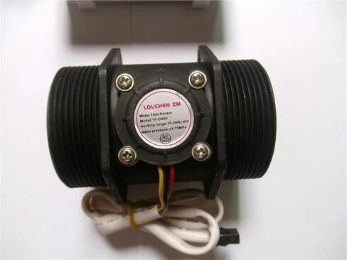 1PCS G2" inch DN50 Flow Rate Water Sensor Meter+ Digital Display Control Flowmeter in Saudi Arabia