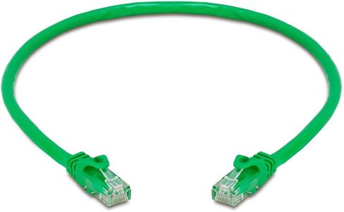 كابل إيثرنت Cat 6 بطول 1.5 قدم، كابل تصحيح Cat6 بسرعة 10 جيجابت في الثانية، كابل شبكة 550 ميجا هرتز، موصلات RJ45، متوافق مع كمبيوتر الألعاب، الكمبيوتر المحمول، المودم، جهاز التوجيه، HDTV، وحدة تحكم الألعاب - أزرق in Kuwait