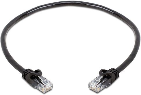 Cat 6 Ethernet Cable 1.5 ft, Cat6 Patch Cables 10Gbps LAN Cable, 550MHz Network Cable, RJ45 Connectors, Compatible with Gaming Computer, Laptop, Modem, Router, HDTV, Gaming Console - Blue in Saudi Arabia