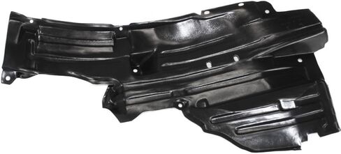Evan Fischer Fender Liner Front, Driver Side, Rear Section Compatible with 2003-2009 Nissan 350Z Plastic Material - NI1250131, NI1250138 in Saudi Arabia