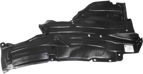 Evan Fischer Fender Liner Front, Driver Side, Rear Section Compatible with 2003-2009 Nissan 350Z Plastic Material - NI1250131, NI1250138 in Saudi Arabia