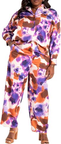 Woman Within Plus Size 3-Piece Lace Jacket/Tank/Pant Set in Kuwait