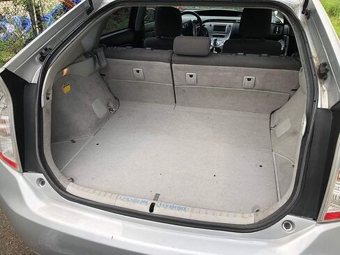 بطانة البضائع-حصيرة جذع لـ Toyota Prius 2010-2015-حصائر جذع مقاومة للطقس للسيارات ذات الشفاه المرتفعة-مطاطية حصيرة السيارة غير المنقولة-سهلة التثبيت-تصميم بالليزر مسبقًا in Saudi Arabia