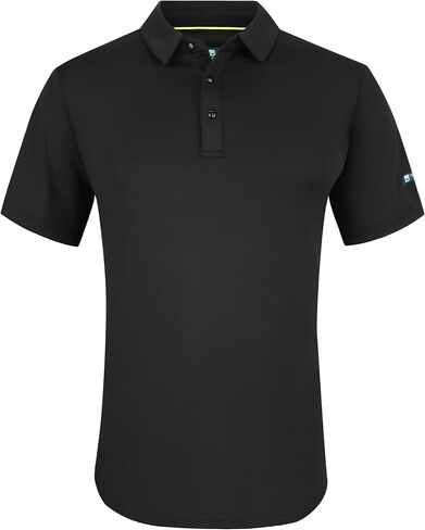 Men's Performance Solid Four-Way Stretch Golf Polo in Saudi Arabia