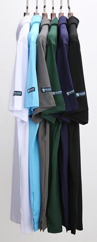 Men's Performance Solid Four-Way Stretch Golf Polo in Saudi Arabia