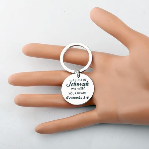 TGBJE Jehovah's Witness Keychain JW Pioneer Best Ever Gifts Christian Religious Gift Baptism Gift in Saudi Arabia