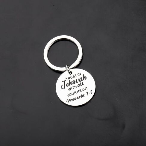 TGBJE Jehovah's Witness Keychain JW Pioneer Best Ever Gifts Christian Religious Gift Baptism Gift in Saudi Arabia