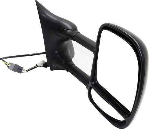Kool Vue Side Power Power Power Longed Towing Lirror For Ford F-250 F-350 Super Duty F-450 Super Duty F-550 Super Duty 1999-2007 بدون ضوء إشارة in Saudi Arabia