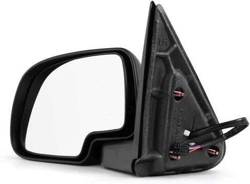 ل Chevy Suburban 1500 2000 2001 2002 Door Mirror Driver Side | ساخنة | السلطة | مع حزمة الطريق خارج | لمعان | 6-ware | استبدال 88986367 | GM1320252 in Kuwait