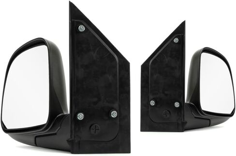 For GMC Savana 2500 Door Mirror 1996-2002 Passenger Side | Textured Black | Non-Heated | Manual Folding | 15768765 | GM1321245 in Saudi Arabia