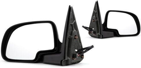 ل Chevy Suburban 1500 2000 2001 2002 Door Mirror Driver Side | ساخنة | السلطة | مع حزمة الطريق خارج | لمعان | 6-ware | استبدال 88986367 | GM1320252 in Kuwait