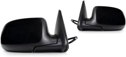 ل Chevy Suburban 1500 2000 2001 2002 Door Mirror Driver Side | ساخنة | السلطة | مع حزمة الطريق خارج | لمعان | 6-ware | استبدال 88986367 | GM1320252 in Kuwait