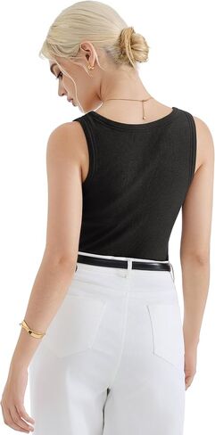 Suuksess Women Cotton Sumbed Summer Out Out Tops Packed Strendy Basic Tank Tops in Saudi Arabia