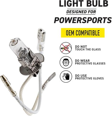 NICHE H3 Headlight Bulb for 1996-2009 Polaris Trail Blazer 250 Sport 400 Scrambler 500 4030056 2 Pack in Saudi Arabia