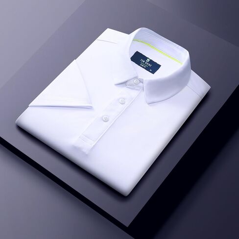 Men's Performance Solid Four-Way Stretch Golf Polo in Saudi Arabia