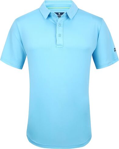 Men's Performance Solid Four-Way Stretch Golf Polo in Saudi Arabia