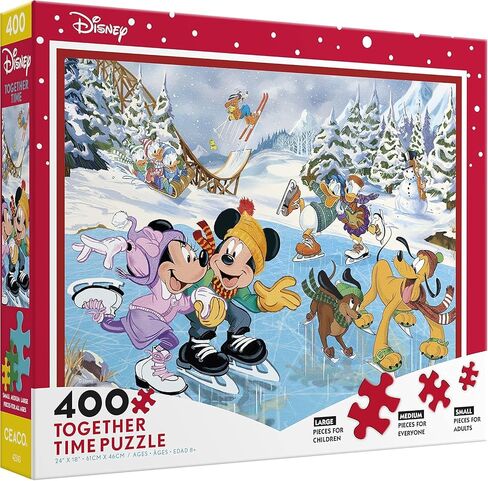 Ceaco - 5 in 1 Multipack - Disney - Mickey and Friends - (2) 300 Piece, (2) 500 Piece, (1) 750 Piece Jigsaw Puzzles in Saudi Arabia