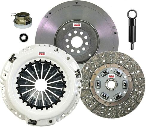 ClutchMaxPRO Heavy Duty OEM Clutch Kit with Flywheel Compatible with 1996-2000 Toyota 4Runner 1994-1998 T100 1995-2004 Tacoma 2.7L (CP16070HDFW-CK) in Saudi Arabia