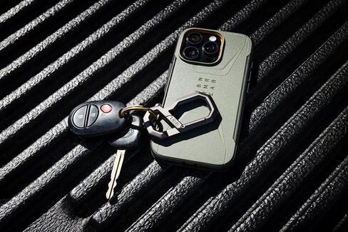 URBAN ARMOR GEAR UAG Civilian Everyday Carabiner - Premium Alloy Quick Release Dual Compartment EDC Key Holder Key Organiser with Stainless Steel Bottle Opener, Grey in Saudi Arabia