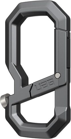 URBAN ARMOR GEAR UAG Civilian Everyday Carabiner - Premium Alloy Quick Release Dual Compartment EDC Key Holder Key Organiser with Stainless Steel Bottle Opener, Grey in Saudi Arabia
