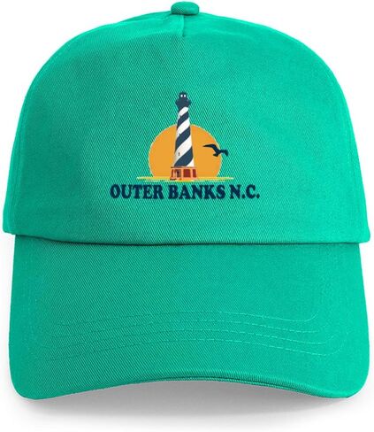 Cafepress Outer Banks NC Lighthouse Cap Cap القابلة للتعديل قبعة البيسبول in Kuwait