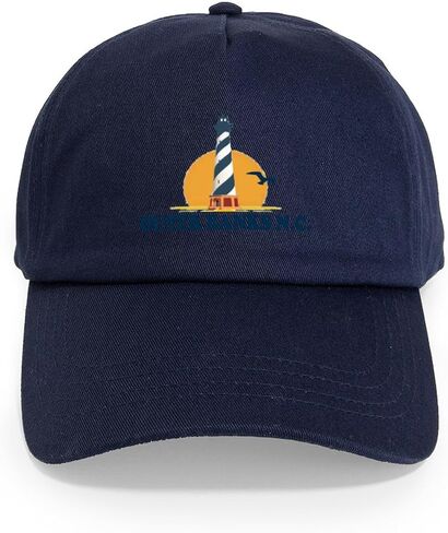Cafepress Outer Banks NC Lighthouse Cap Cap القابلة للتعديل قبعة البيسبول in Kuwait