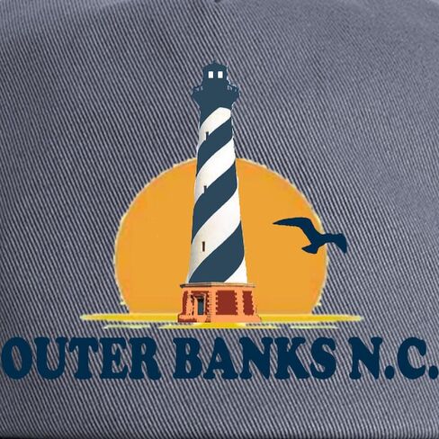 Cafepress Outer Banks NC Lighthouse Cap Cap القابلة للتعديل قبعة البيسبول in Kuwait