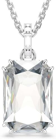 Swarovski Millenia pendant, Octagon cut, White, Rhodium plated in Saudi Arabia