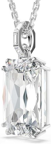 Swarovski Millenia pendant, Octagon cut, White, Rhodium plated in Saudi Arabia