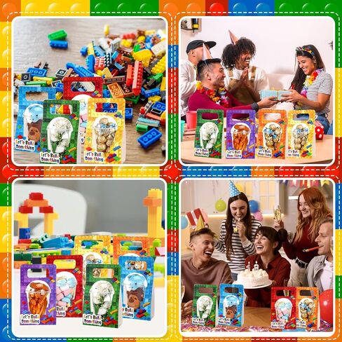 Zhehao 24 Pack Drink Carrier Bag مع مقبض وأكواب بلاستيكية واضحة ، ومقبض أكياس الشرب ، وأكياس الكؤوس القابلة لإعادة الاستخدام. in Saudi Arabia