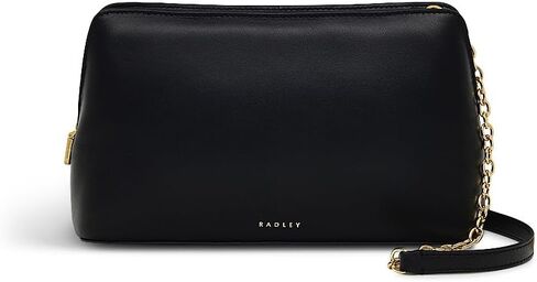 RADLEY London Elia Mews Women's Small Leather Ziptop Crossbody Bag, Black in Saudi Arabia