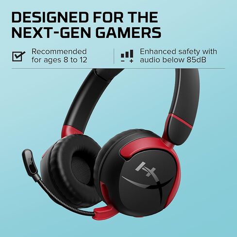 Hyperx - Cloud Mini Wired Headset للكمبيوتر الشخصي و PS5 و PS4 و Xbox Series X | S و Xbox One و Nintendo Switch و Chromebook و Mobile - Lavender in Kuwait