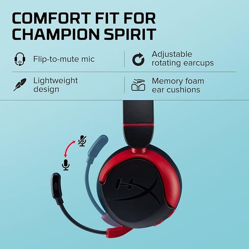 Hyperx - Cloud Mini Wired Headset للكمبيوتر الشخصي و PS5 و PS4 و Xbox Series X | S و Xbox One و Nintendo Switch و Chromebook و Mobile - Lavender in Kuwait