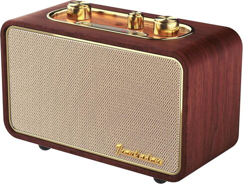 Retro Bluetooth Speaker with AM/FM Radio, Portable, Wireless in Kuwait