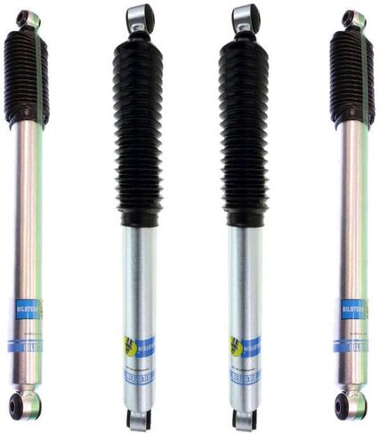 Bilstein 24-186025 33-187297 5100 Series Set of Front & Rear Shocks fits 1999 2004 F250 & F350 Super Duty 4WD with 2" Lift - High Performance - Strong & Durable Quality - Easy Installation in Saudi Arabia