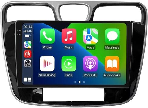 لـ Chrysler 200 Radio Upgrade 2011 2012 2013 2014 استبدال الوحدة الرئيسية ، شاشة MekEdetech Android Stereo GPS Scirigation 9 بوصة مع Carplay/Android Auto/FM/AM/4G LTE ، 8 Core 2+32G in Kuwait