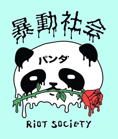سويت شيرت بغطاء للرأس مطبوع عليه رسومات للأولاد من Riot Society Kids Boys in Kuwait