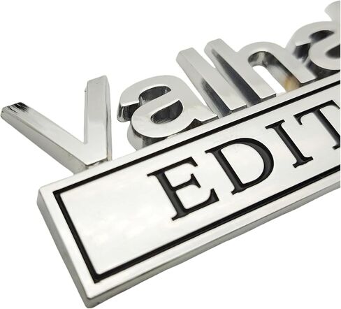 2pcs Valhalla Edition Metal Car Truck Pumper Emblem 3D Padge Sticker (Silver Black) in Kuwait