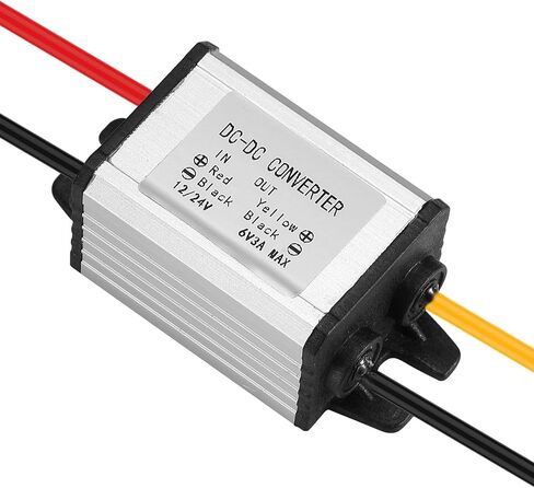 DC 12V/24V إلى 3.7 فولت محول الجهد DC 8-30V إلى 3.7V 3A 11.1W MAX IP67 MAX IP67 ANDROFTING MODULE CONTRALTER محول جهد الجهد للروبوتات ، المحرك ، السيارات ، إضاءة LED والمزيد in Kuwait