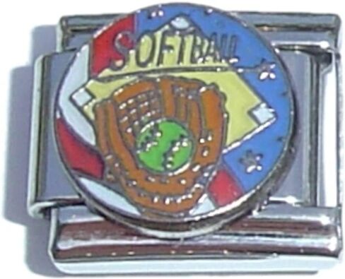 Softball Italian Charm in Saudi Arabia