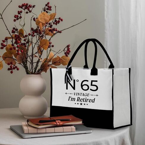 Retirement Retired Leaving Farewell Going Away Gift for Women Tote Bag for Shopping Vacation Weekender in Saudi Arabia