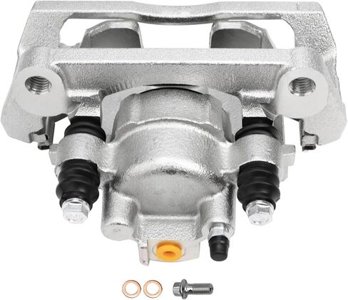 Detroit Axle - Rear Right Brake Caliper for 2002-2018 Dodge Ram 1500, 2004-2009 Durango, 2007-2009 Chrysler Aspen, Passenger Side Disc Brake Caliper w/ Bracket Replacement in Saudi Arabia