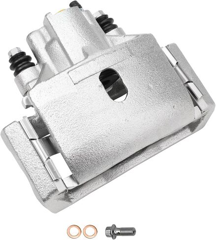 Detroit Axle - Rear Right Brake Caliper for 2002-2018 Dodge Ram 1500, 2004-2009 Durango, 2007-2009 Chrysler Aspen, Passenger Side Disc Brake Caliper w/ Bracket Replacement in Saudi Arabia