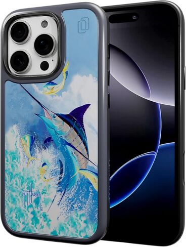 CellHelmet Fortitude Case لـ iPhone 16 Pro | Magsafe متوافق | حماية مزدوجة | إسقاط اختبار معتمد | صدمة متين iPhone 16 Pro Mossy Oak Case | كامو الأراضي السفلية in Kuwait