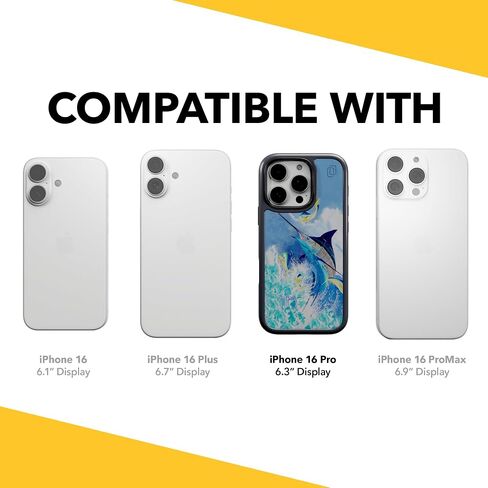 CellHelmet Fortitude Case لـ iPhone 16 Pro | Magsafe متوافق | حماية مزدوجة | إسقاط اختبار معتمد | صدمة متين iPhone 16 Pro Mossy Oak Case | كامو الأراضي السفلية in Kuwait
