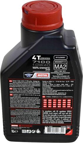 Motul 101369 /104091 7100 OIL الاصطناعية 10W-40 Lite R (101369 /104091) in Saudi Arabia