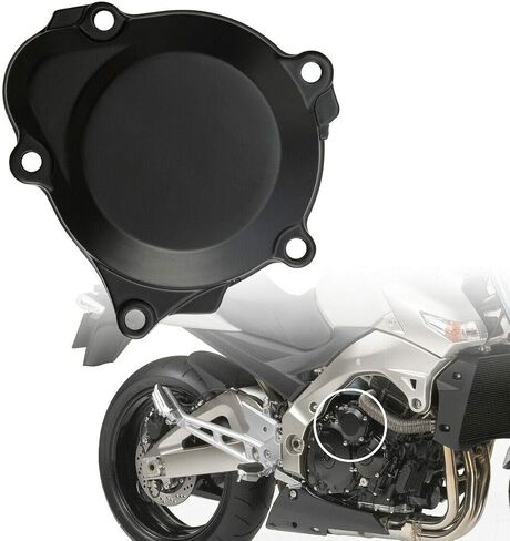TCMT Aluminium Engine Starter Cover Cover Cover Fits for Suzuki GSXR1000 01-08 GSXR750 96-05 in Saudi Arabia